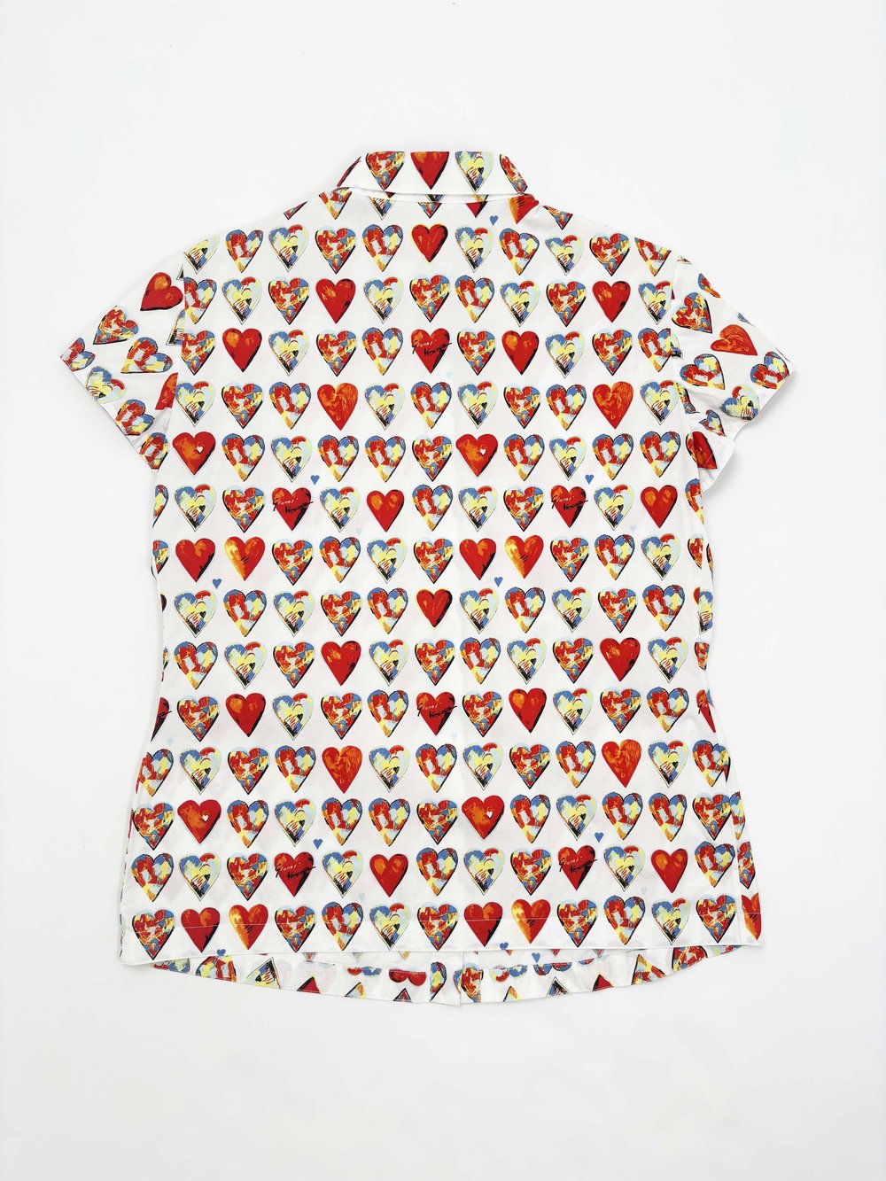 Gianni Versace S/S 1997 heart print shirt — JAMES VELORIA